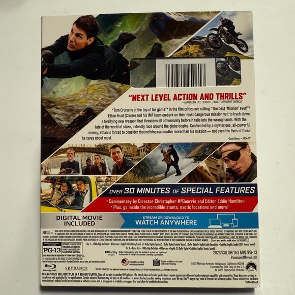 Mission Impossible - Dead Reckoning Part 1 (Blu-ray + Digital) - Picture 2 of 9